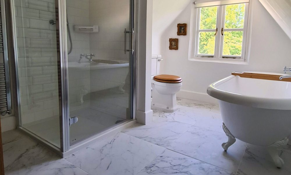 Bathroom reno completed